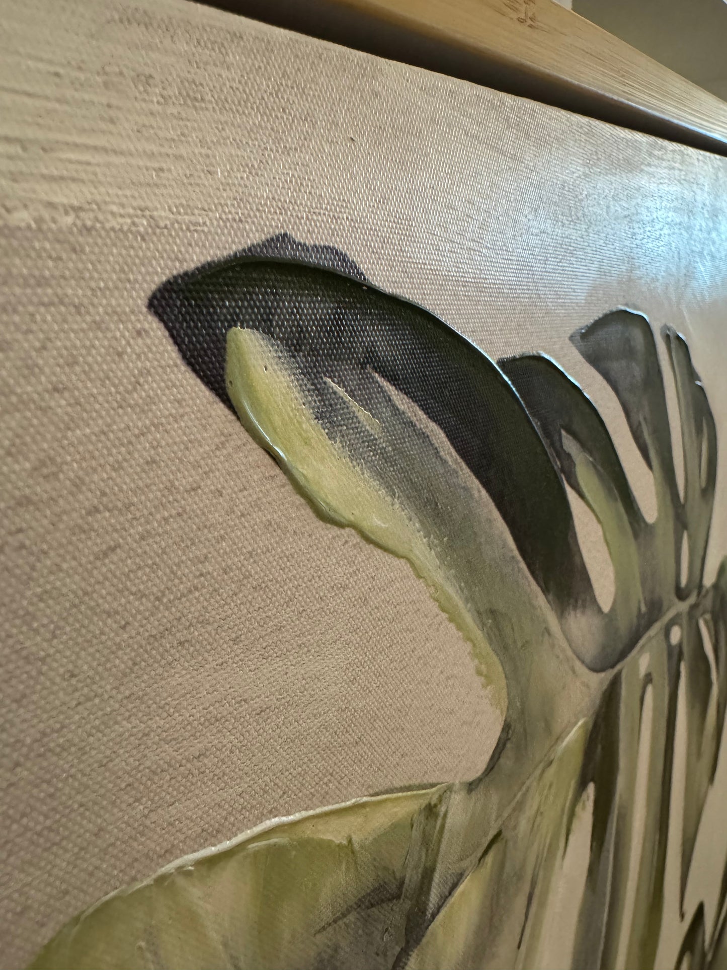 Monstera Painting