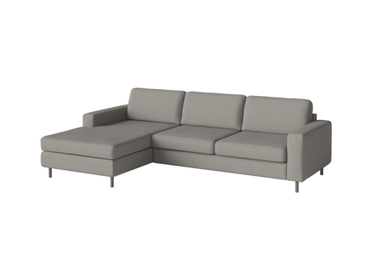Scandinavia Sofa 3 seater w. chaise longue - left